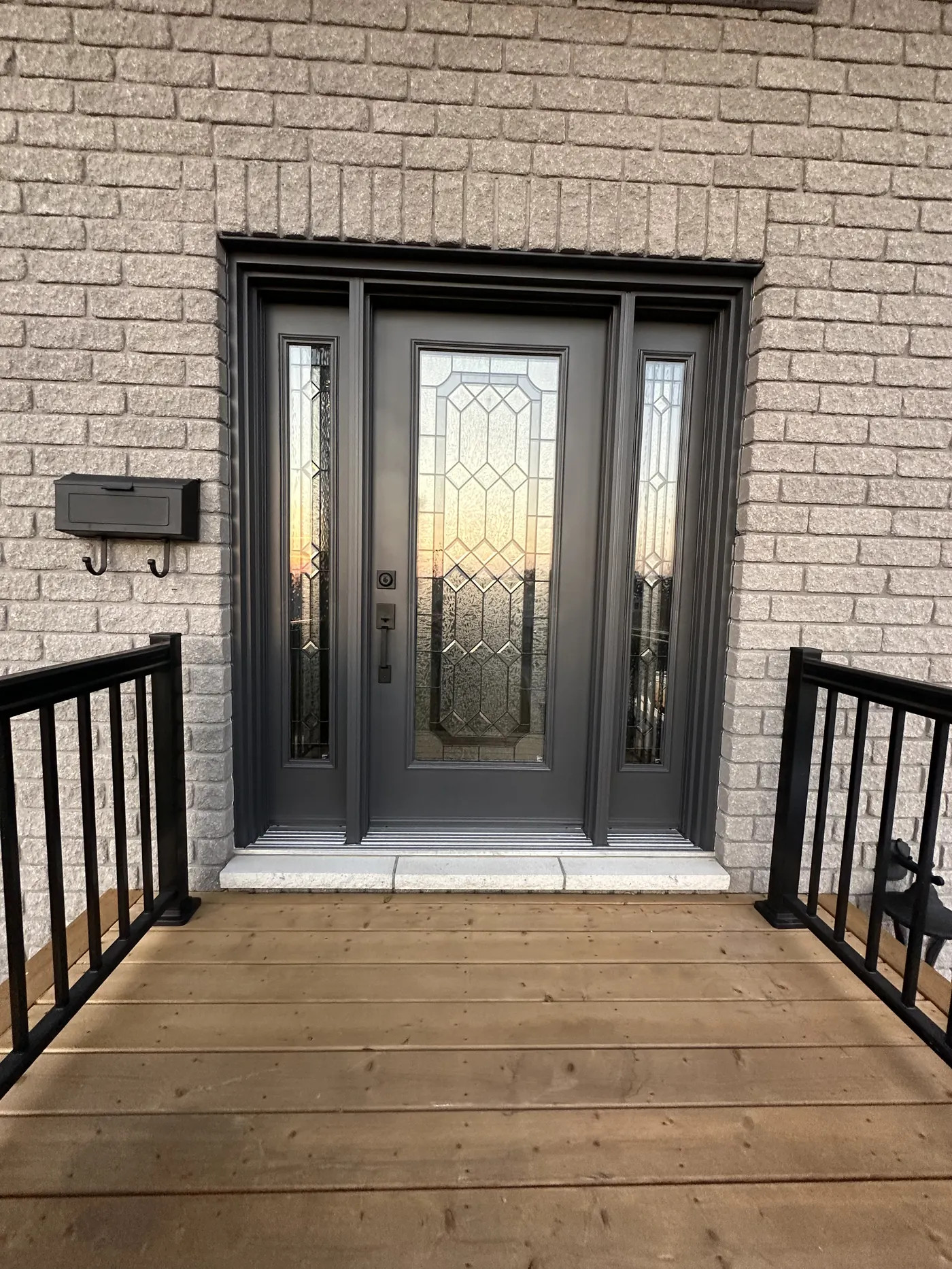 Interior trim and wall painting in a Lakeshore Drive home
